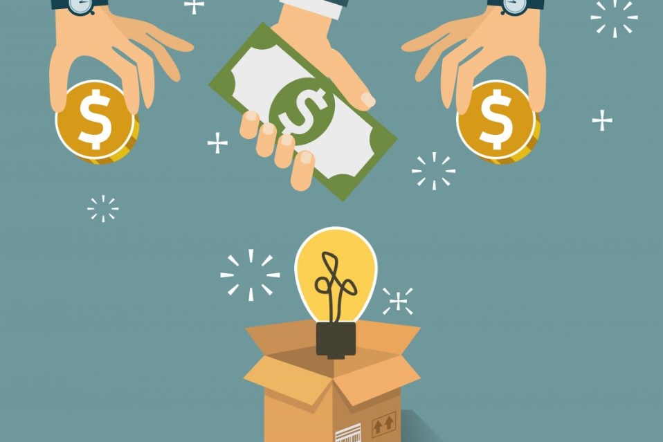 Renda Extra Online: Como Transformar suas Redes Sociais em Lucro 4 Representação de crowdfunding e financiamento coletivo como forma alternativa de renda extra online através do apoio a ideias inovadoras.